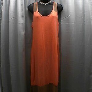 Espresso Brand Pink & Tan Maxi Dress